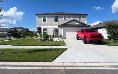 Photo of Kristy P.'s yard after getting lawn care in Lakeland, FL