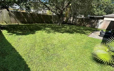 Photo of Richard L.'s yard after getting lawn care in Wilton, CT