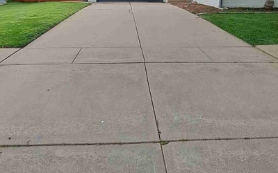 Photo of Alexander D.'s yard after getting lawn care in Andover, KS