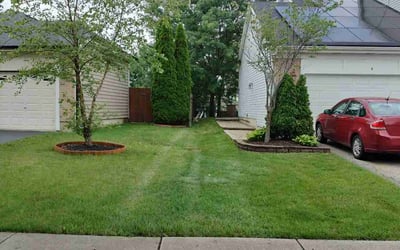 Photo of Rhonda F.'s yard after getting lawn care in Homer Glen, IL