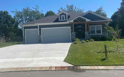 Photo of James P.'s yard after getting lawn care in Shawnee, KS