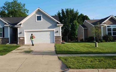 Photo of Kristopher P.'s yard after getting lawn care in Dewitt, MI
