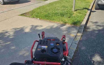 Photo of Kelly K.'s yard after getting lawn care in Bronx, NY