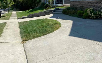 Photo of Zackery C.'s yard after getting lawn care in Lexington, KY