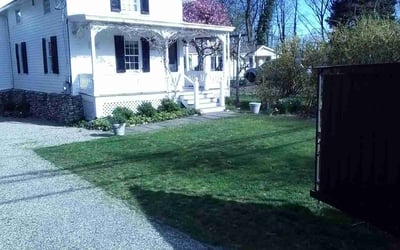 Photo of Mary V.'s yard after getting lawn care in Westport, CT