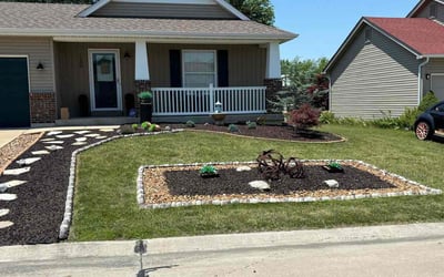 Photo of Gloria G.'s yard after getting lawn care in Saint Peters, MO