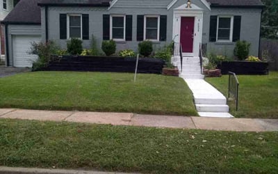 Photo of Alvin W.'s yard after getting lawn care in Overland, MO