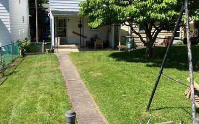 Photo of Robert F.'s yard after getting lawn care in Wilkes Barre, PA