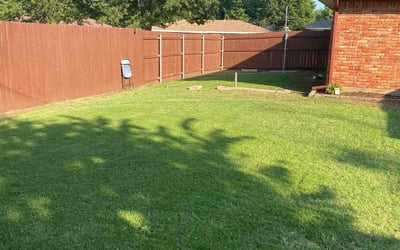 Photo of Hunter L.'s yard after getting lawn care in Brandon, MS