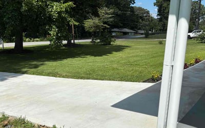 Photo of Anna B.'s yard after getting lawn care in Virginia Beach, VA