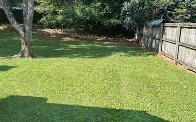 Photo of Joann Q.'s yard after getting lawn care in Wilton, CT