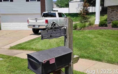 Photo of Garrett C.'s yard after getting lawn care in Clarksville, TN