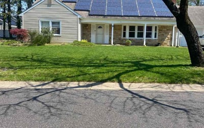 Photo of Candace T.'s yard after getting lawn care in Willingboro, NJ
