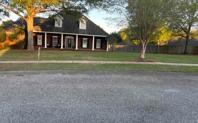 Photo of Janae C.'s yard after getting lawn care in Millington, TN
