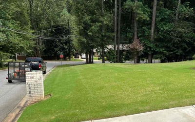 Photo of Regina N.'s yard after getting lawn care in Charlottesville, VA