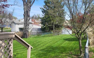 Photo of Kristen S.'s yard after getting lawn care in Pittsburgh, PA