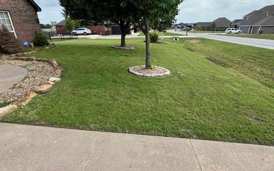 Photo of Julia G.'s yard after getting lawn care in Skiatook, OK