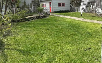 Photo of Harry F.'s yard after getting lawn care in Columbus, OH