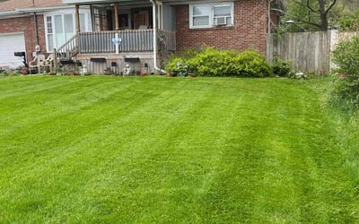 Photo of Raymond S.'s yard after getting lawn care in Akron, OH