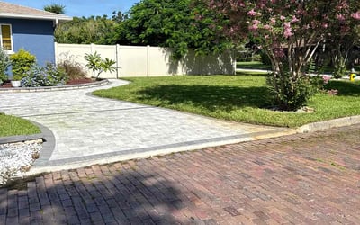 Photo of Edward P.'s yard after getting lawn care in St. Petersburg, FL