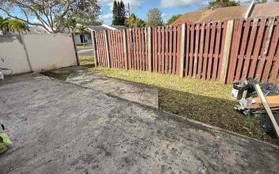 Photo of Erin H.'s yard after getting lawn care in Roanoke, TX