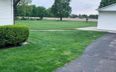 Photo of Misti A..'s yard after getting lawn care in Tipp City, OH