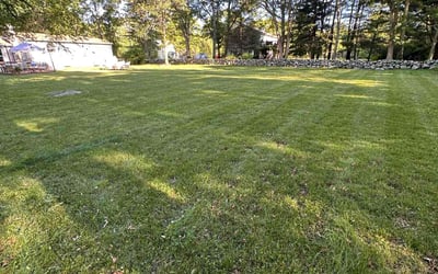 Photo of Keshal B.'s yard after getting lawn care in Narragansett, RI