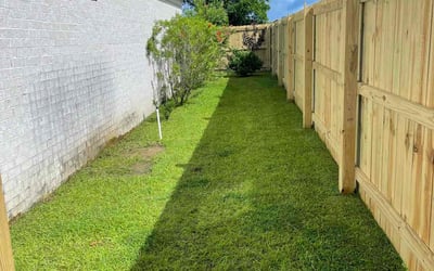 Photo of Clinton B.'s yard after getting lawn care in Ravenna, OH