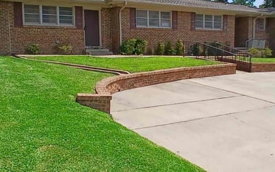 Photo of Sherman F.'s yard after getting lawn care in Lusby, MD