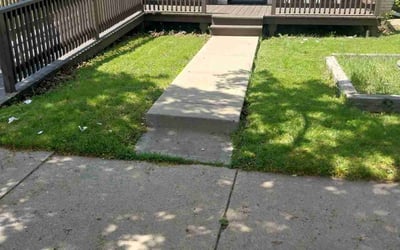 Photo of Keon C.'s yard after getting lawn care in New Richmond, WI