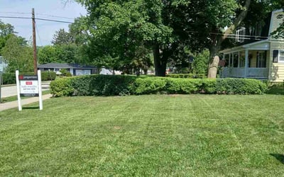 Photo of Bruce R.'s yard after getting lawn care in Brookfield, IL