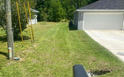 Photo of Nancy T.'s yard after getting lawn care in Monroe, CT