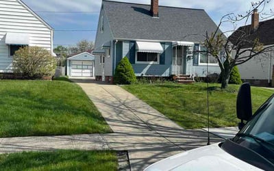 Photo of Dylan S.'s yard after getting lawn care in Bloomingdale, IL