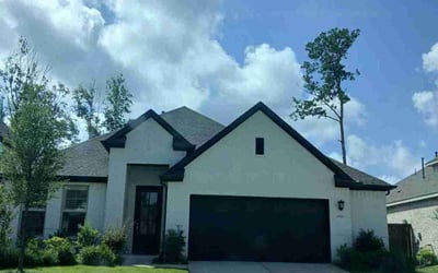 Photo of Cody K.'s yard after getting lawn care in Porter, TX