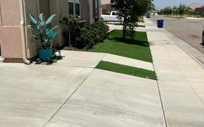 Photo of Juli W.'s yard after getting lawn care in Clovis, CA