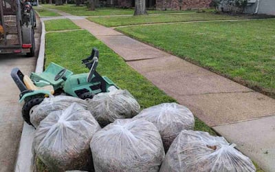 Photo of Julia R.'s yard after getting lawn care in Alexandria, VA