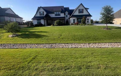 Photo of Enrique V.'s yard after getting lawn care in Danvers, MA