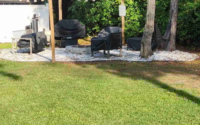 Photo of Susie P.'s yard after getting lawn care in La Marque, TX