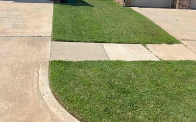 Photo of Melanie K.'s yard after getting lawn care in Bluefield, WV