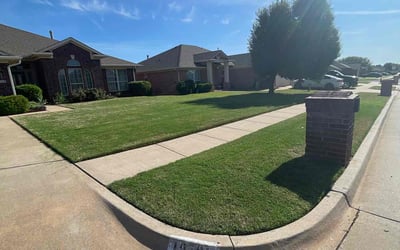 Photo of Emily W.'s yard after getting lawn care in Cary, NC