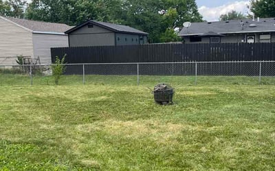 Photo of Kristin V.'s yard after getting lawn care in Oxford, PA