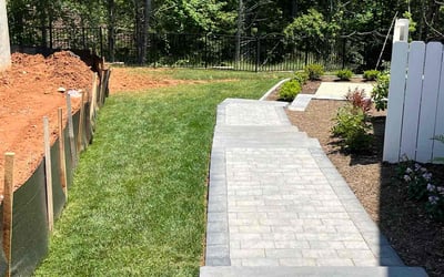 Photo of Angela A.'s yard after getting lawn care in Springfield, MA