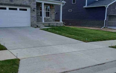 Photo of Morgan K.'s yard after getting lawn care in Algonac, MI