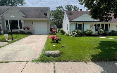 Photo of Marcia A.'s yard after getting lawn care in Rockford, IL