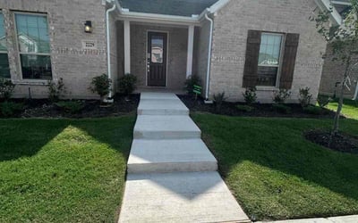 Photo of Michael A.'s yard after getting lawn care in Stafford, VA