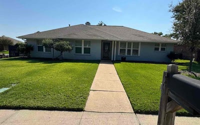 Photo of Tom M.'s yard after getting lawn care in Carrollton, TX