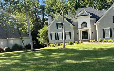 Photo of Aaron W.'s yard after getting lawn care in Tucker, GA