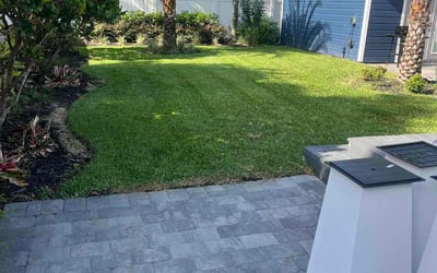 Photo of Victoria N.'s yard after getting lawn care in Sebastian, FL