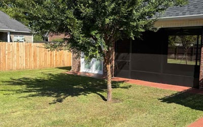 Photo of Ansley T.'s yard after getting lawn care in Warner Robins, GA