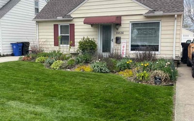 Photo of Maritza V.'s yard after getting lawn care in Fairview Park, OH